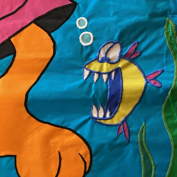 GARFIELD nostalgic flag, well constructed/ stitched. Indoor/ outdoor. 2sided - Picture 3 of 5